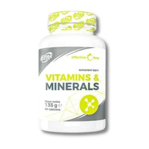 6PAK Nutrition Vitamins & Minerals - 90 tabl. - Just be FIT