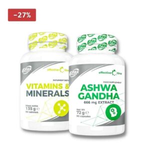 Witaminy 6PAK Vitamins & Mineral + Ashwagandha - Just be FIT