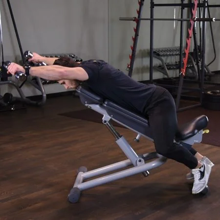 Ćwiczenie Y raise - just be fit