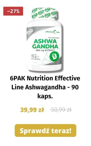 6PAK Nutrition Effective Line Ashwagandha