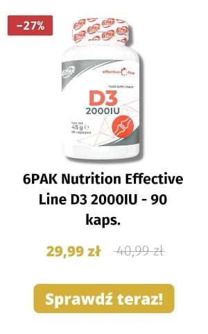 6PAK Nutrition Effective Line D3 2000IU