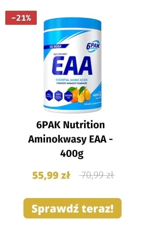 6PAK Nutrition Aminokwasy EAA – 400g