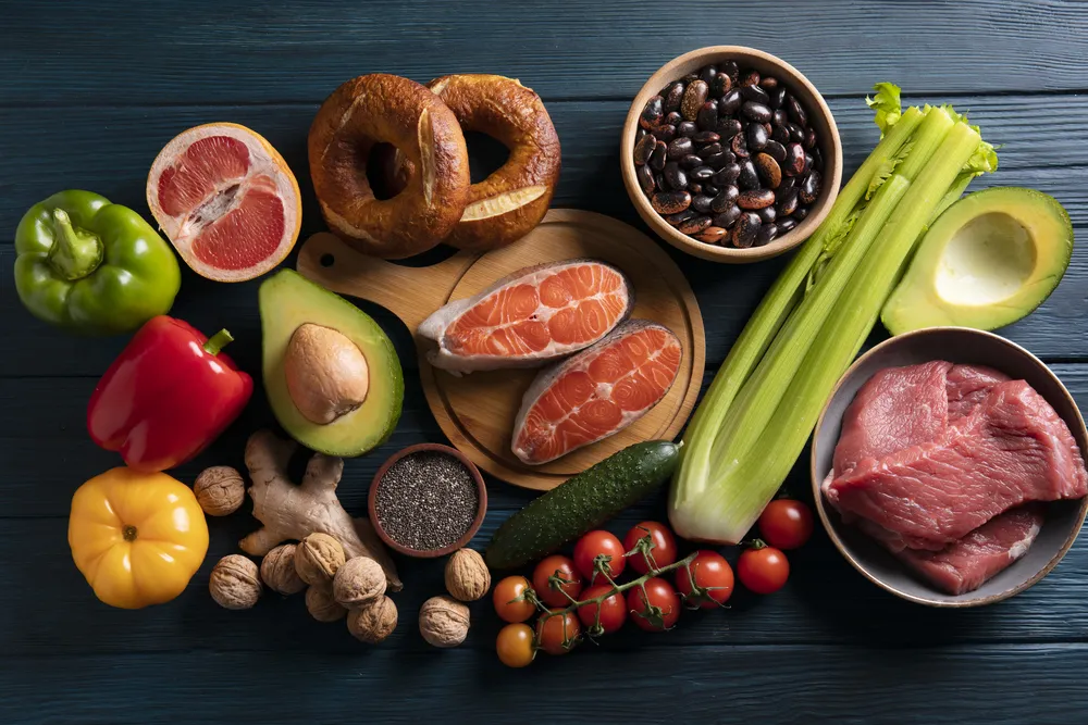 produkty spożywcze wchodzące w skład zbilansowanej diety od dietetyka