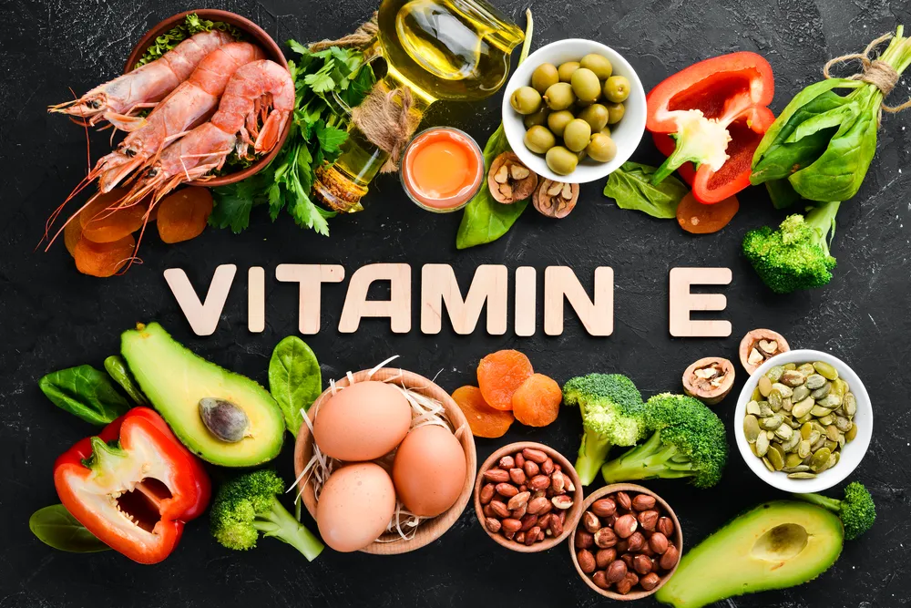 witamina E w produktach spożywczych