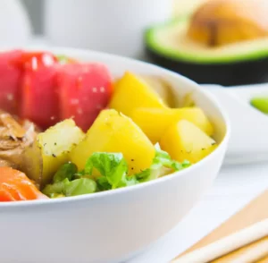 Salmon bowl