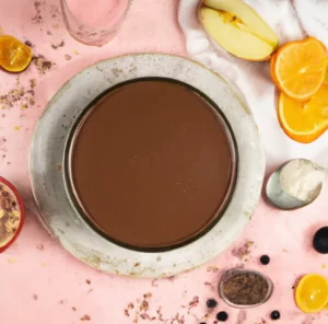 Smoothie kakaowo – śliwkowe