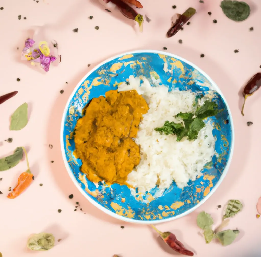 Wegańskie curry z ciecierzycą, marchewką i ryżem cytrynowym