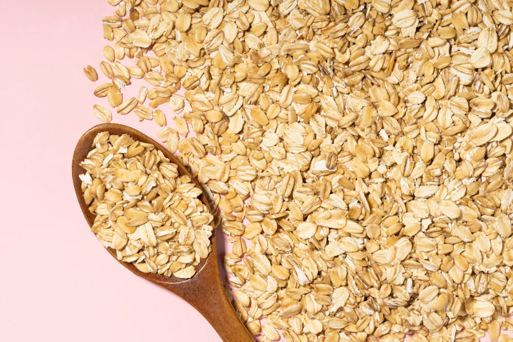 płatki owsiane na fit śniadanie