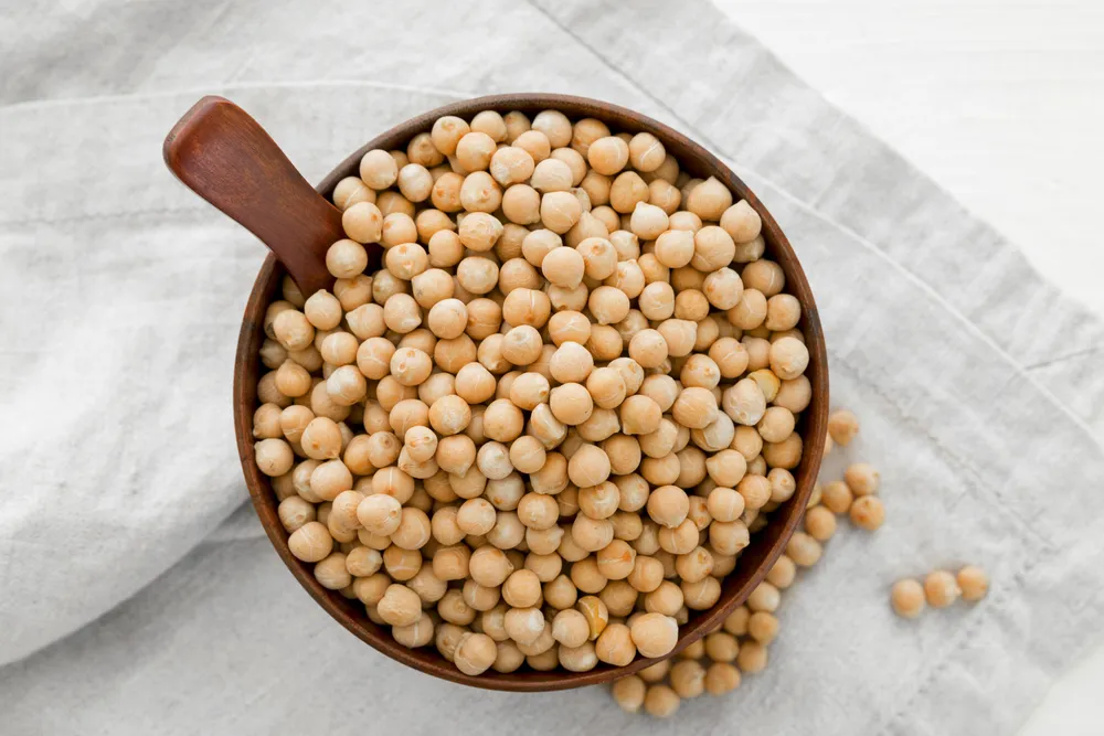 dietetyczny obiad z ciecierzycy