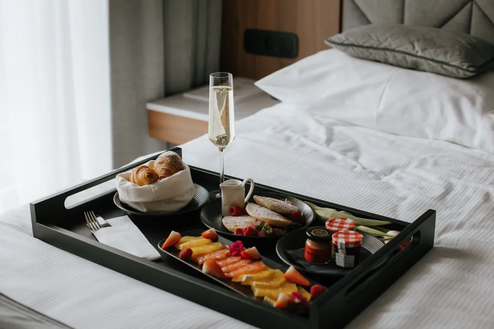 garden square hotel śniadania