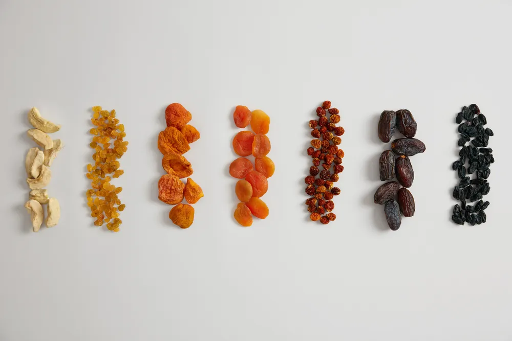 suszone owoce jako fit deser na szybko