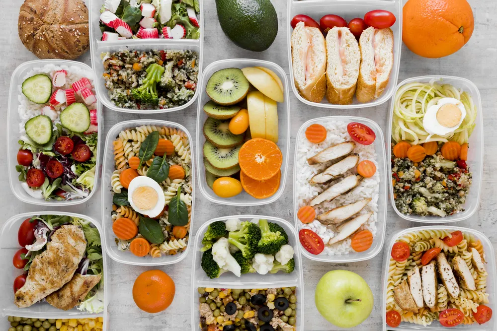 wcześniejsze przygotowane posiłków jako sposób jak schudnąć bez diety