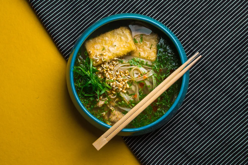 pomysł na zupę ramen z tofu