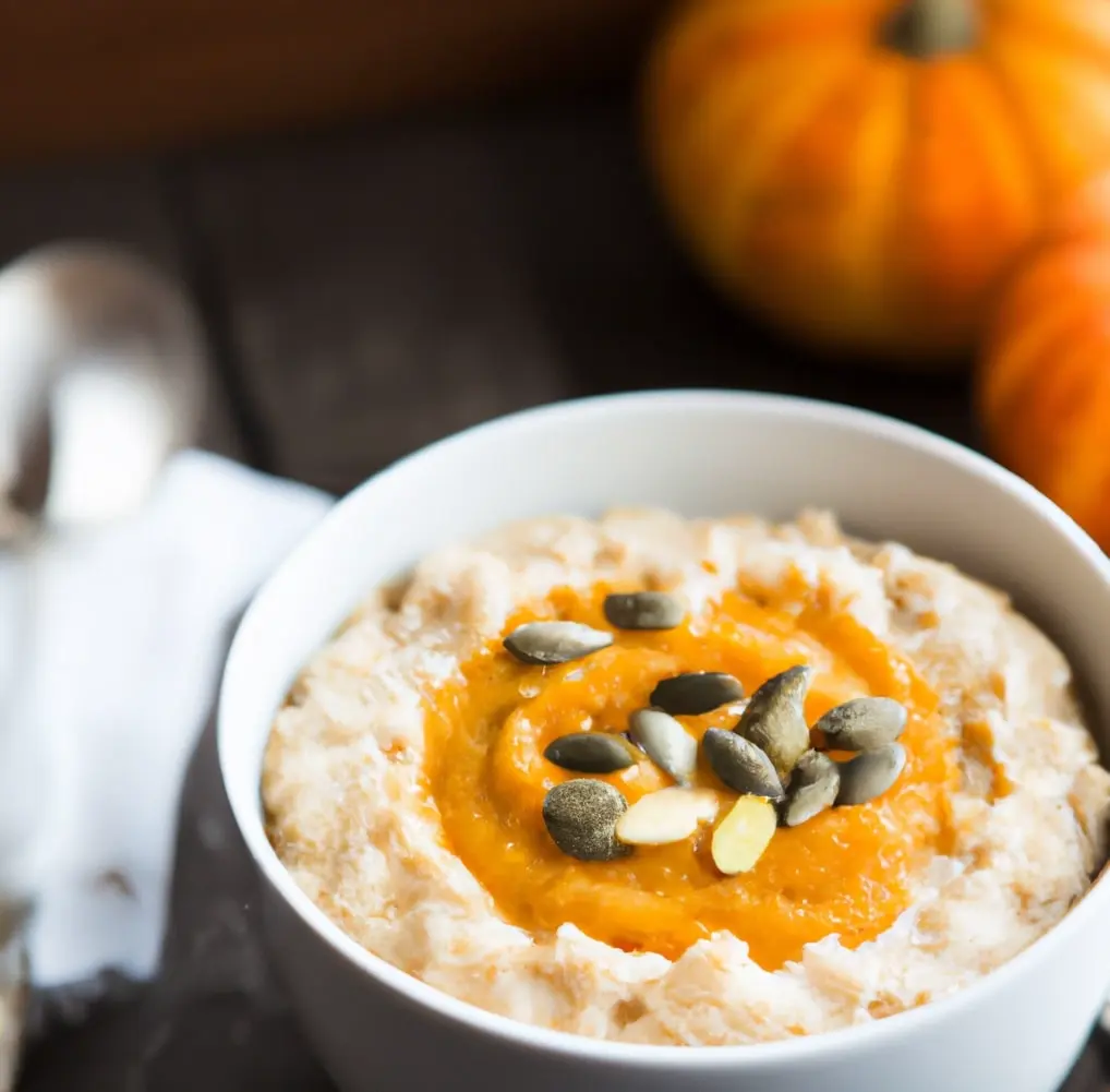 Dyniowa owsianka z aromatycznymi przyprawami