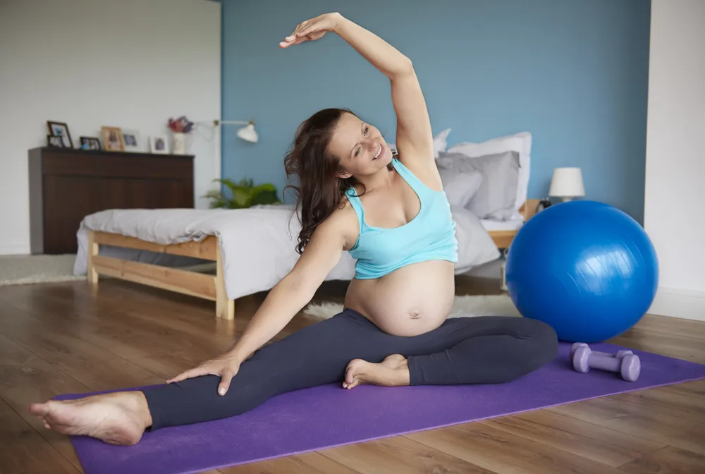 trening kobiety w ciąży