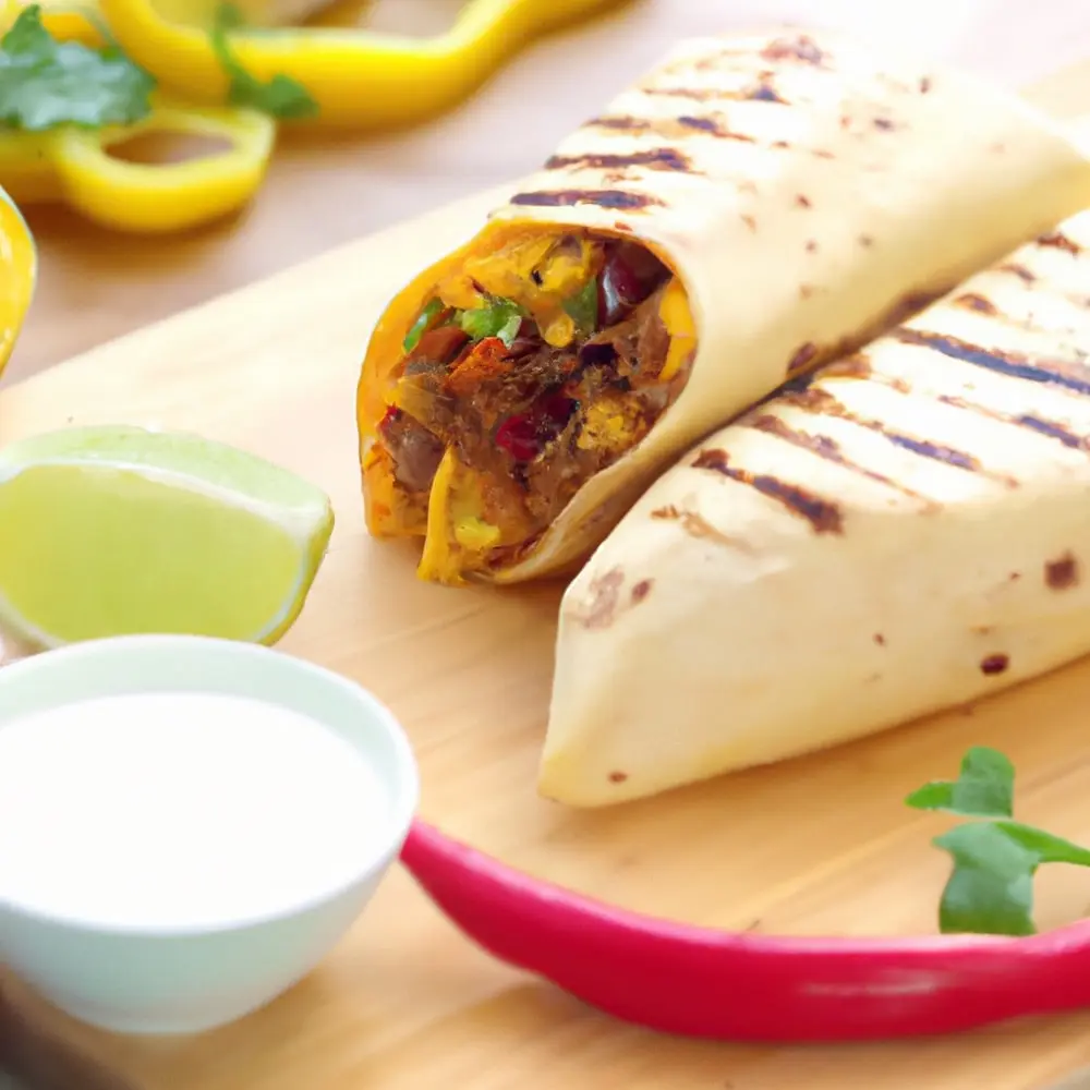 Tortilla a'la chilli con carne