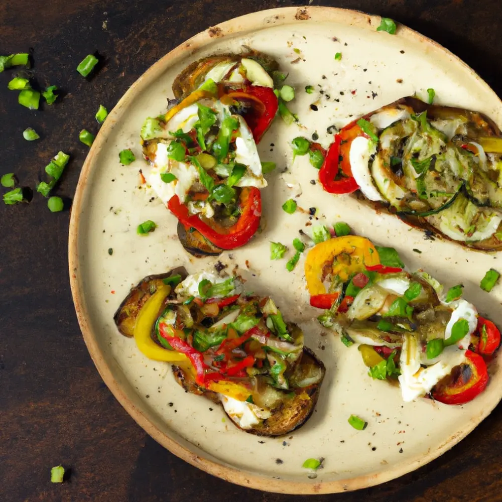 Tosty z grillowaną cukinią i mozzarellą