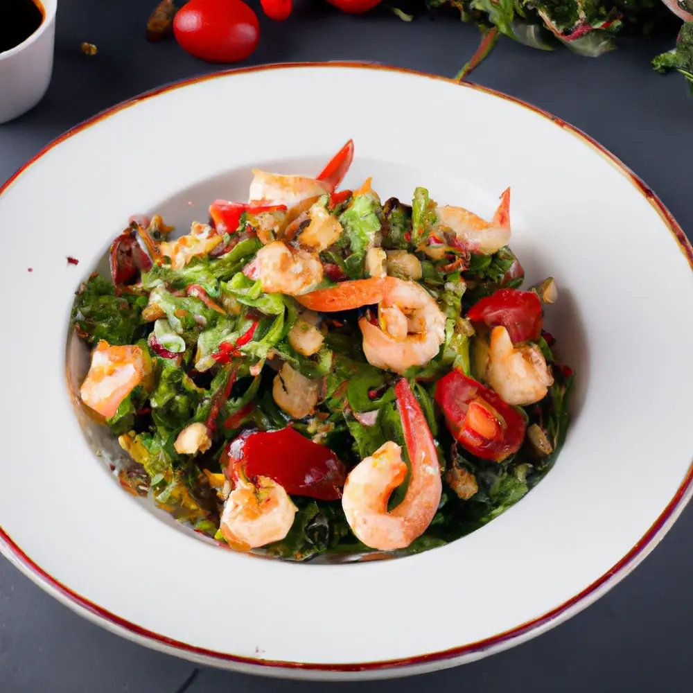 Sałatka z krewetkami