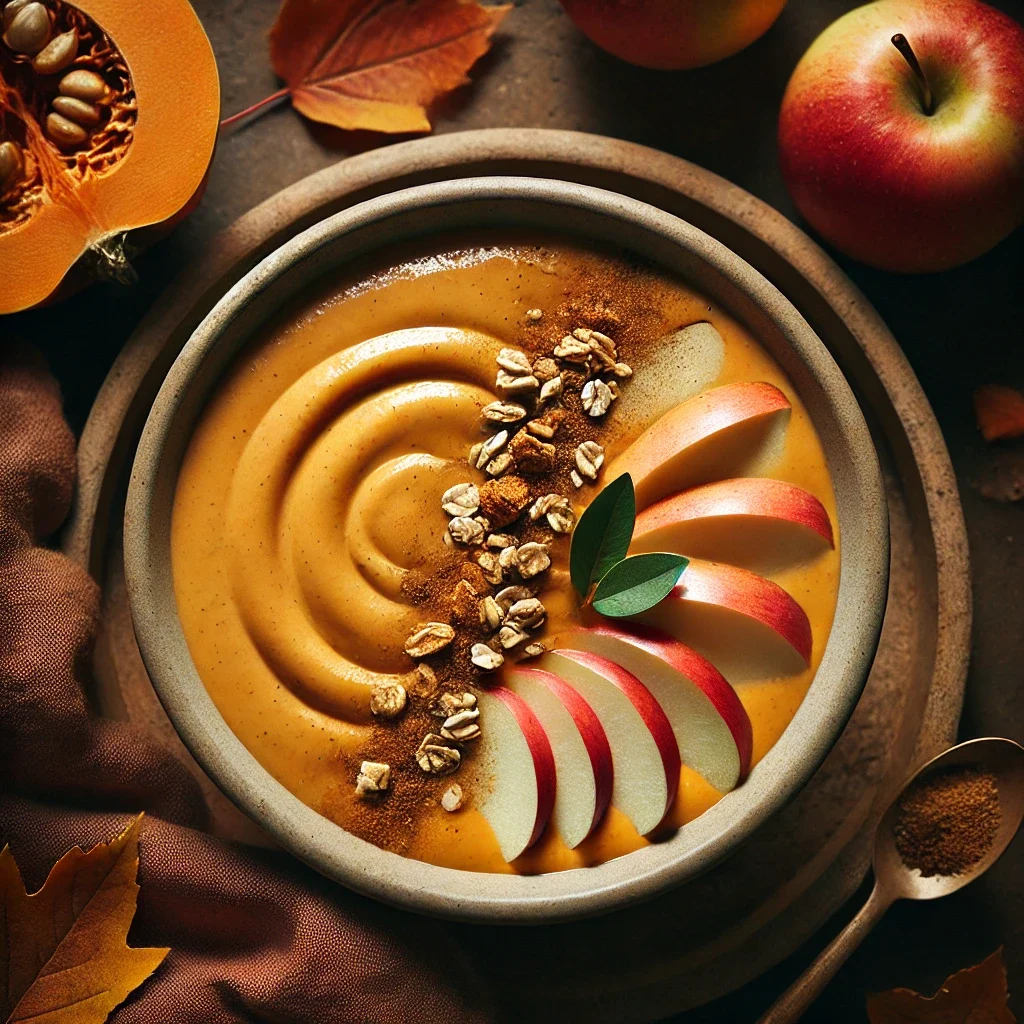 Jesienne smoothie bowl