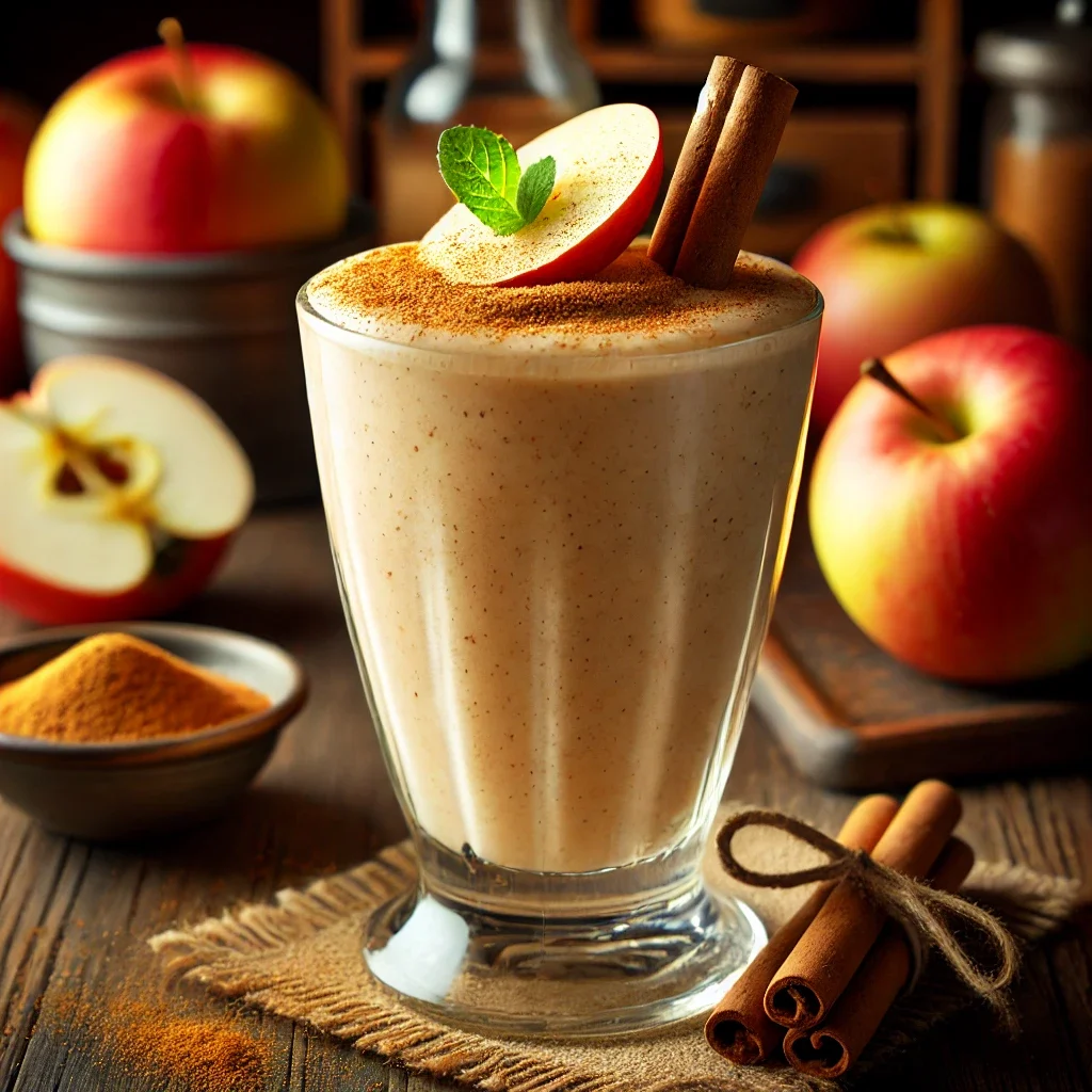 Koktajl jabłkowo-cynamonowy