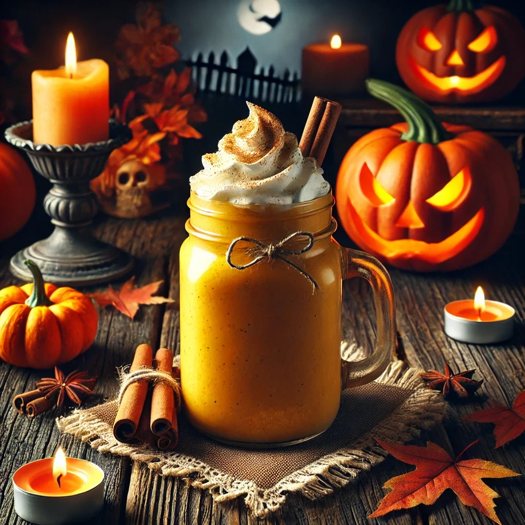 Korzenne smoothie dyniowe