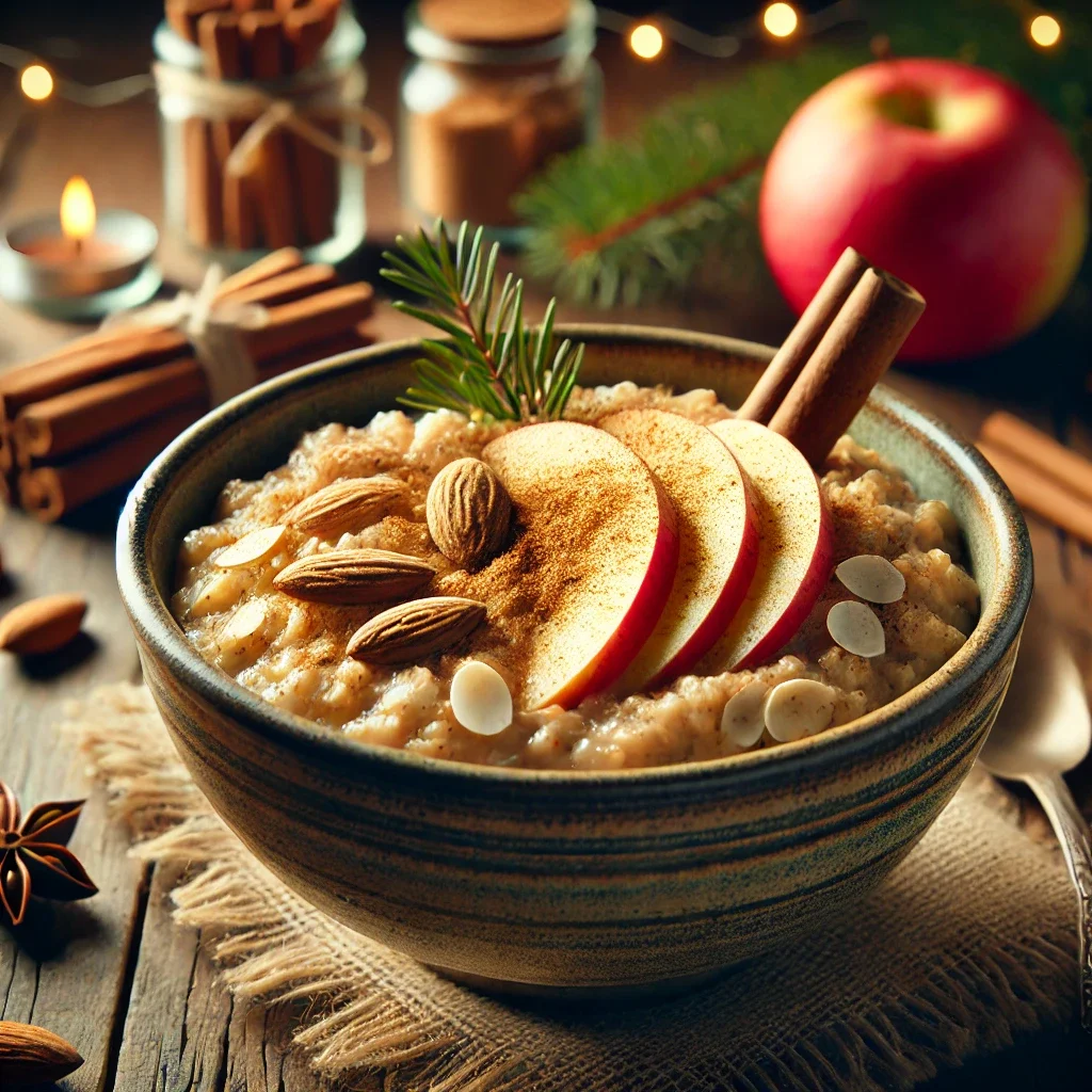 Owsianka jabłkowo-cynamonowa