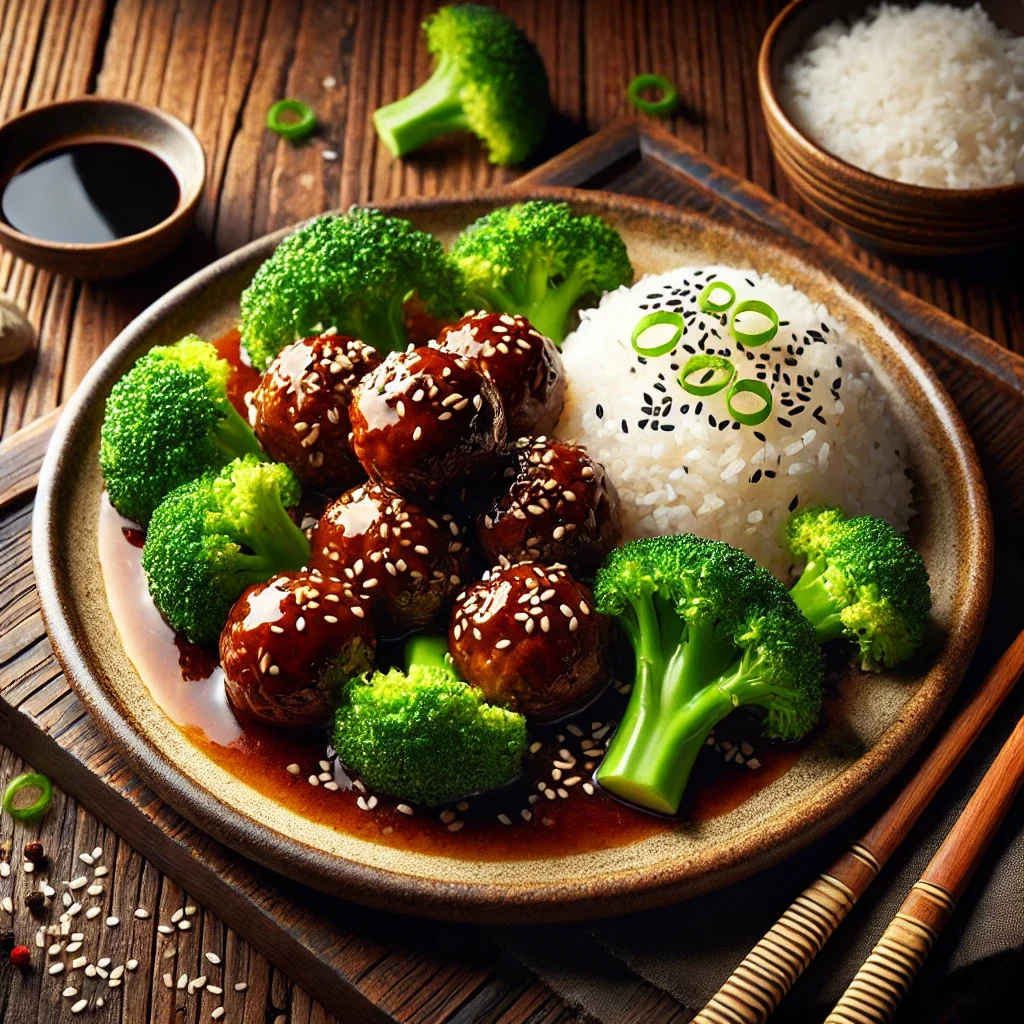 Pulpeciki wołowe w sosie azjatyckim