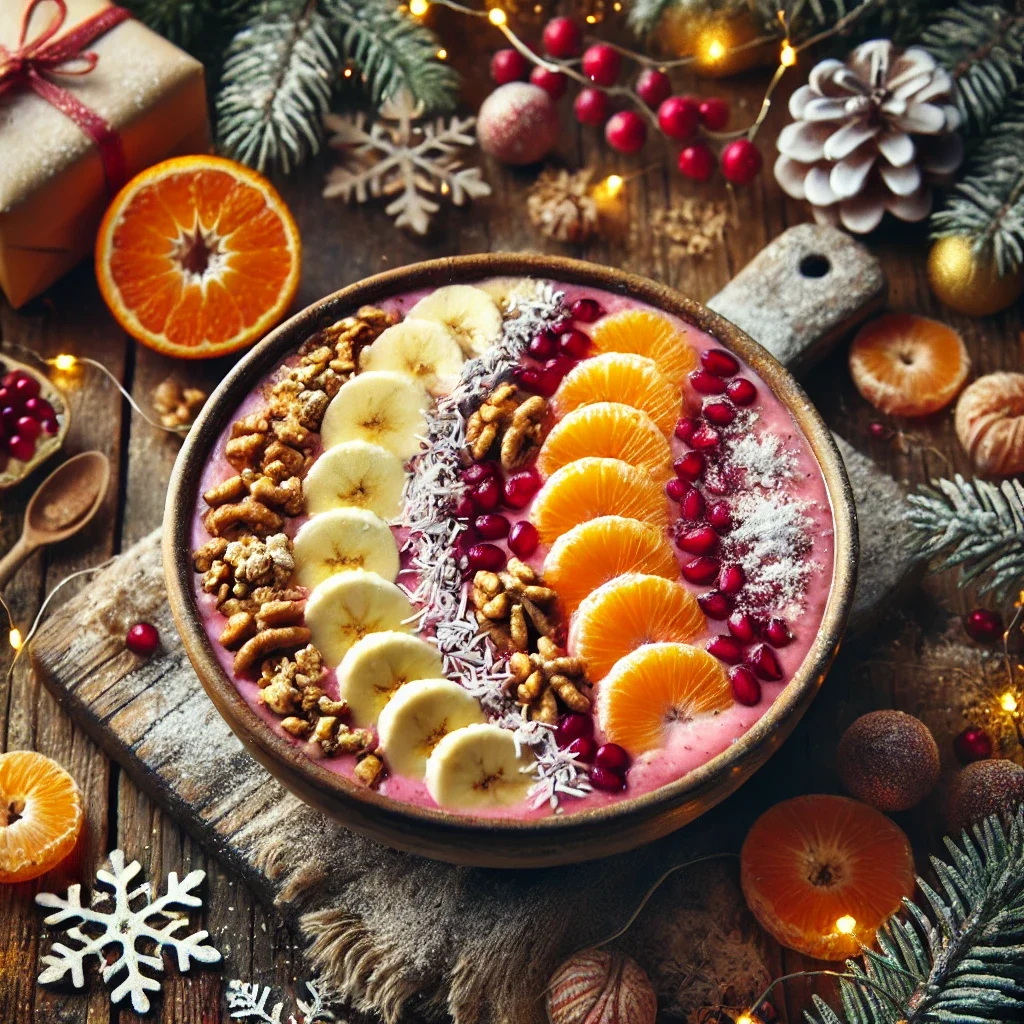 Zimowe smoothie bowl