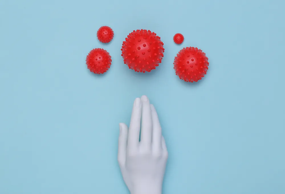 choroby immunologiczne z powodu osłabionego układu odpornościowego