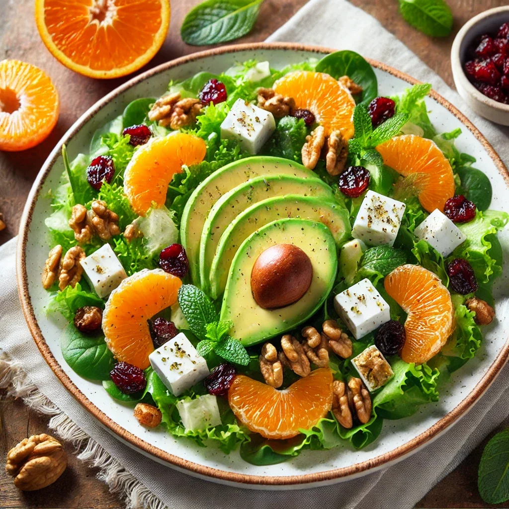 Sałatka z mandarynkami